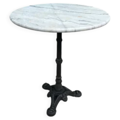 Table bistrot marbre