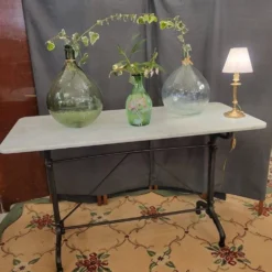 Table bistrot marbre