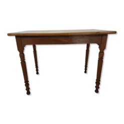 Table bistrot noyer