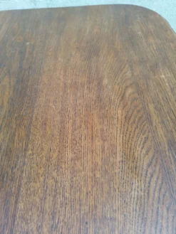 Table bistrot pieds en bois courbé