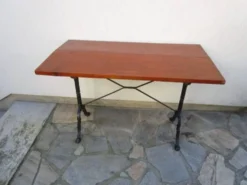 Table bistrot rectangulaire ancienne