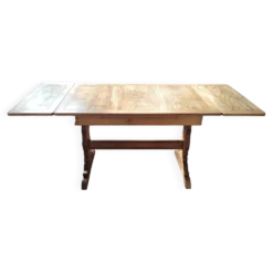 Table bistrot vintage anglaise à rallonges