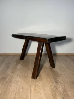 Table brutaliste chêne massif