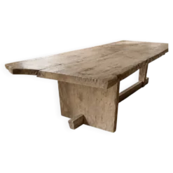 Table brute monolithe