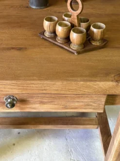 Table / Bureau ancien rénové – Pièce unique