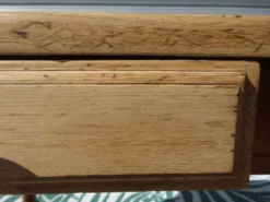 Table bureau en chêne masssif