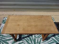 Table bureau en chêne masssif