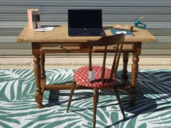 Table bureau en chêne masssif