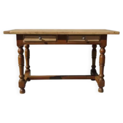 Table bureau en chêne masssif