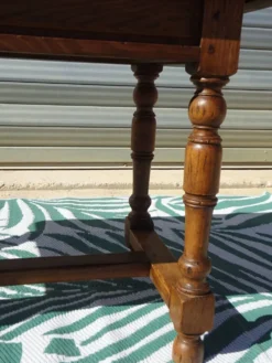 Table bureau en chêne masssif