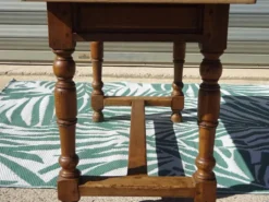 Table bureau en chêne masssif