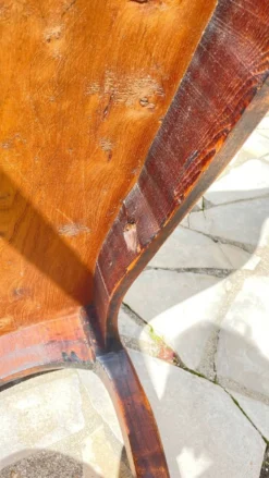 TABLE BUREAU Pieds Courbés