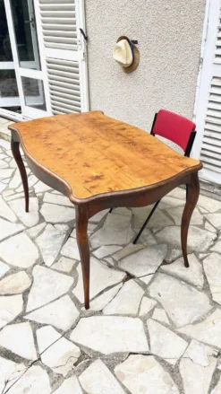 TABLE BUREAU Pieds Courbés
