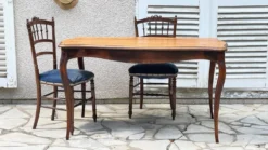 TABLE BUREAU Pieds Courbés