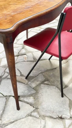 TABLE BUREAU Pieds Courbés