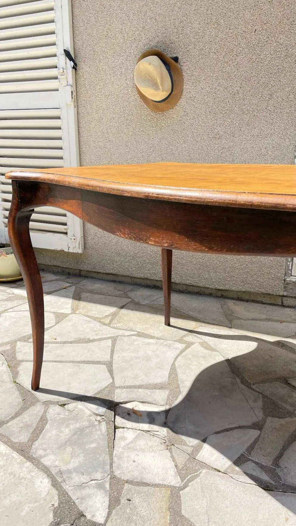 TABLE BUREAU Pieds Courbés