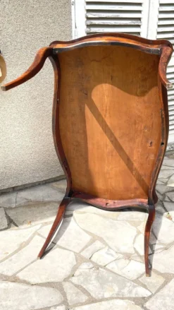 TABLE BUREAU Pieds Courbés