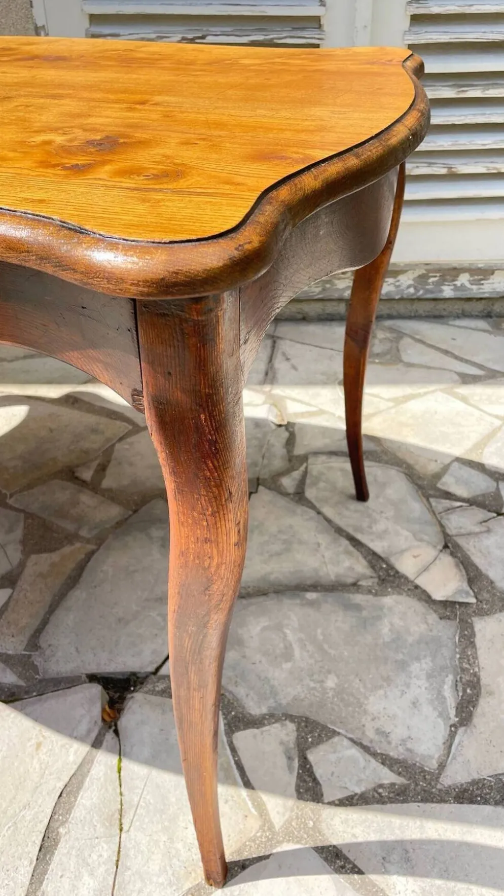 TABLE BUREAU Pieds Courbés