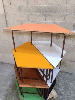 Table - Bureau trapézoïdale enfants école maternelle