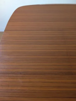 Table carrée teck scandinave extensible années 60