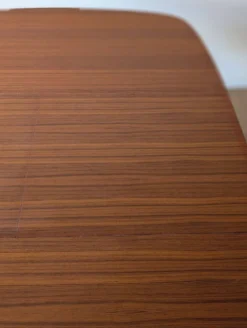 Table carrée teck scandinave extensible années 60