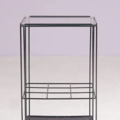 Table / chariot de bar des années 1970 Max Sauze Studio Sauze France