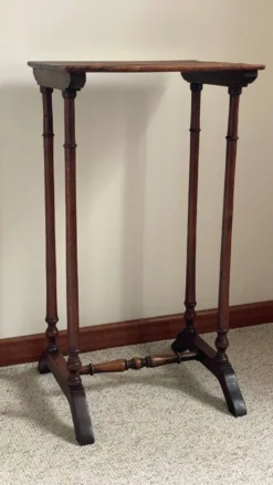 TABLE CHEVET Ancienne Bois Tourné