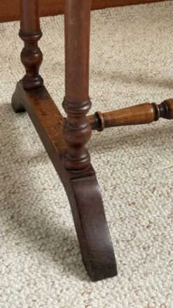 TABLE CHEVET Ancienne Bois Tourné
