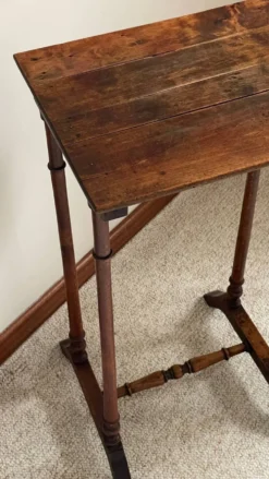 TABLE CHEVET Ancienne Bois Tourné