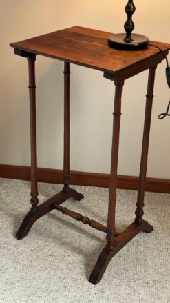 TABLE CHEVET Ancienne Bois Tourné