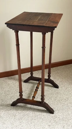 TABLE CHEVET Ancienne Bois Tourné