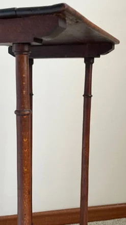 TABLE CHEVET Ancienne Bois Tourné
