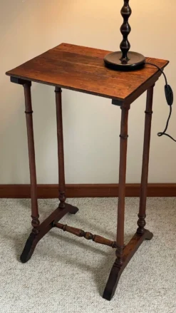 TABLE CHEVET Ancienne Bois Tourné