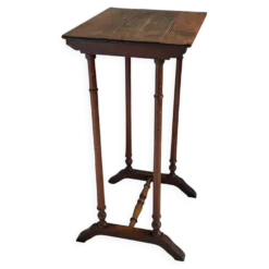 TABLE CHEVET Ancienne Bois Tourné