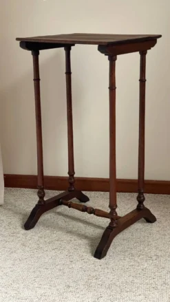 TABLE CHEVET Ancienne Bois Tourné