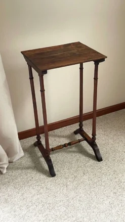 TABLE CHEVET Ancienne Bois Tourné