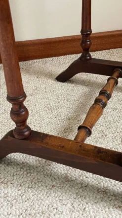TABLE CHEVET Ancienne Bois Tourné