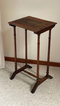 TABLE CHEVET Ancienne Bois Tourné