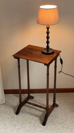 TABLE CHEVET Ancienne Bois Tourné