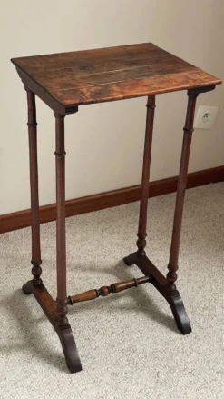 TABLE CHEVET Ancienne Bois Tourné