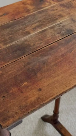TABLE CHEVET Ancienne Bois Tourné