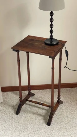 TABLE CHEVET Ancienne Bois Tourné