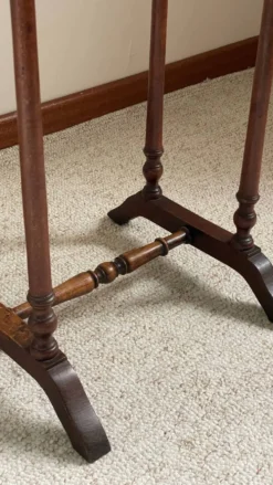 TABLE CHEVET Ancienne Bois Tourné