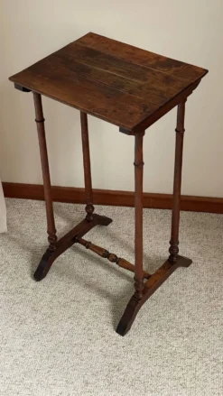 TABLE CHEVET Ancienne Bois Tourné