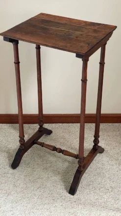 TABLE CHEVET Ancienne Bois Tourné