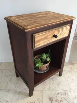Table Chevet Vintage Pieds COMPAS