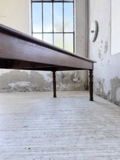 Table chêne massif 1900 style drapière XL 250cm