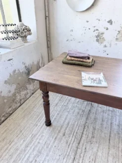 Table chêne massif 1900 style drapière XL 250cm