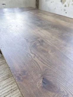 Table chêne massif 1900 style drapière XL 280cm avec allonges