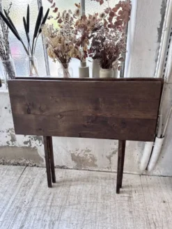 Table chêne massif 1900 style drapière XL 280cm avec allonges